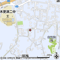 千葉県木更津市請西778周辺の地図