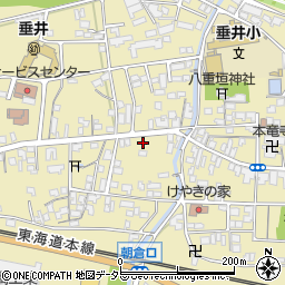 岐阜県不破郡垂井町707周辺の地図
