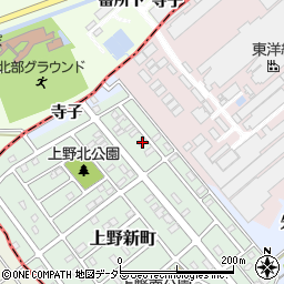 愛知県犬山市上野新町475周辺の地図