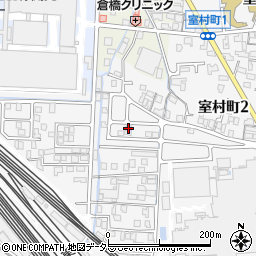 岐阜県大垣市室村町2丁目83周辺の地図