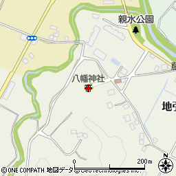 八幡神社周辺の地図