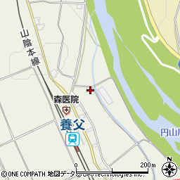 兵庫県養父市堀畑158周辺の地図