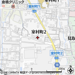 岐阜県大垣市室村町2丁目104周辺の地図