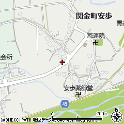 〒682-0401 鳥取県倉吉市関金町安歩の地図