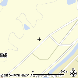 鳥取県西伯郡南部町福成588周辺の地図