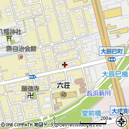 魚丼 長浜店周辺の地図