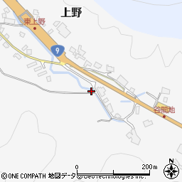 兵庫県養父市上野1384周辺の地図