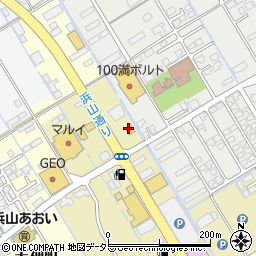 ローソン出雲渡橋店周辺の地図