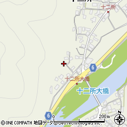 兵庫県養父市十二所78周辺の地図