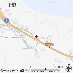 兵庫県養父市上野1364周辺の地図