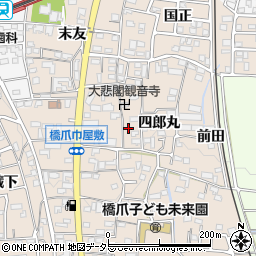 愛知県犬山市橋爪四郎丸46周辺の地図