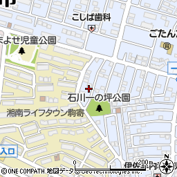 神奈川県藤沢市石川678-9周辺の地図