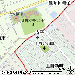 愛知県犬山市上野新町574周辺の地図