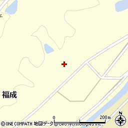 鳥取県西伯郡南部町福成569周辺の地図