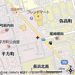 株式会社湖光　ダスキン近江周辺の地図