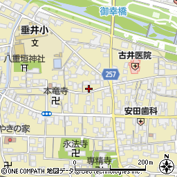 岐阜県不破郡垂井町1136-1周辺の地図
