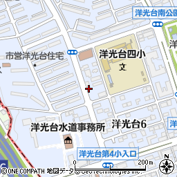 スペース横浜洋光台第１駐車場周辺の地図