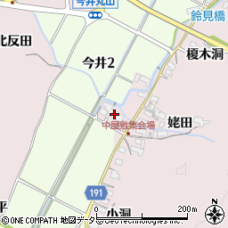 愛知県犬山市今井姥田84周辺の地図