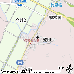 愛知県犬山市今井姥田36周辺の地図