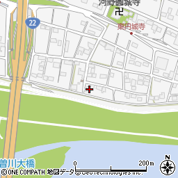 岐阜県羽島郡笠松町円城寺1559周辺の地図