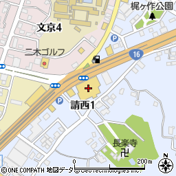ニトリ木更津店周辺の地図