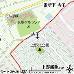 愛知県犬山市上野新町574-9周辺の地図