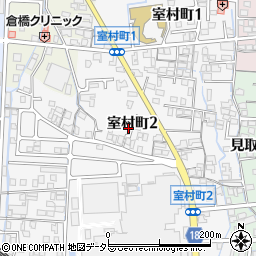 岐阜県大垣市室村町2丁目68周辺の地図