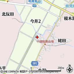 愛知県犬山市今井姥田86周辺の地図