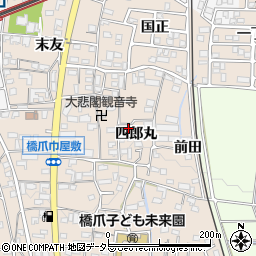 愛知県犬山市橋爪四郎丸41周辺の地図