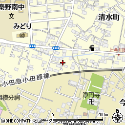 神奈川県秦野市清水町9周辺の地図