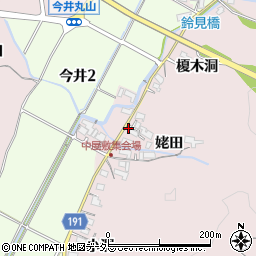愛知県犬山市今井姥田26周辺の地図