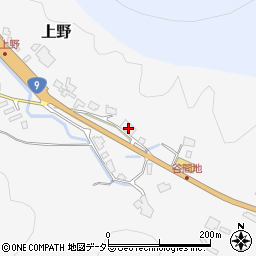 兵庫県養父市上野1365周辺の地図