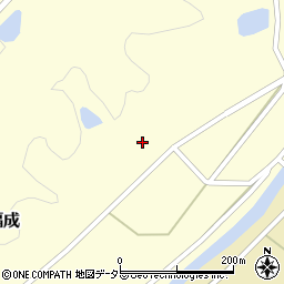 鳥取県西伯郡南部町福成602周辺の地図