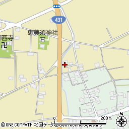 島根県出雲市大社町中荒木恵美須979周辺の地図