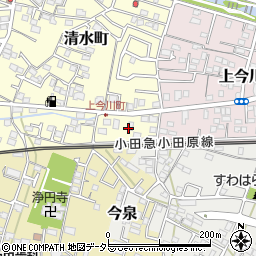 神奈川県秦野市清水町1周辺の地図