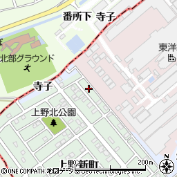 愛知県犬山市上野新町563周辺の地図