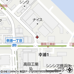 〒236-0003 神奈川県横浜市金沢区幸浦の地図