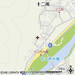 兵庫県養父市十二所81周辺の地図