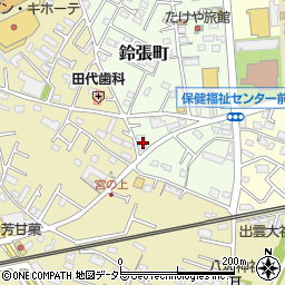 神奈川県秦野市鈴張町7-14周辺の地図