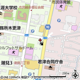 株式会社東日本エネルギー　車検センター周辺の地図