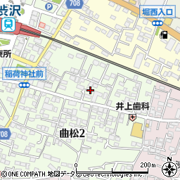 神奈川県秦野市曲松2丁目3-18周辺の地図