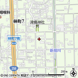 岐阜県大垣市林町7丁目219周辺の地図