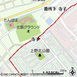 上野住宅集会所周辺の地図