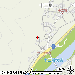兵庫県養父市十二所85周辺の地図