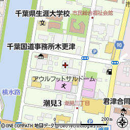 警察署寮周辺の地図