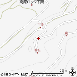 長野県飯田市上村1296周辺の地図