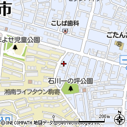 神奈川県藤沢市石川678-19周辺の地図