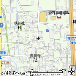 岐阜県大垣市林町8丁目1138周辺の地図