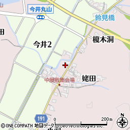 愛知県犬山市今井姥田21周辺の地図