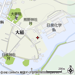 千葉県木更津市大稲54周辺の地図
